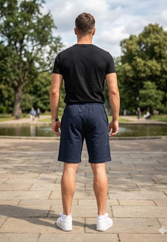 Pantaloni Scurți Bărbați,culoare Bleumarin , Engros